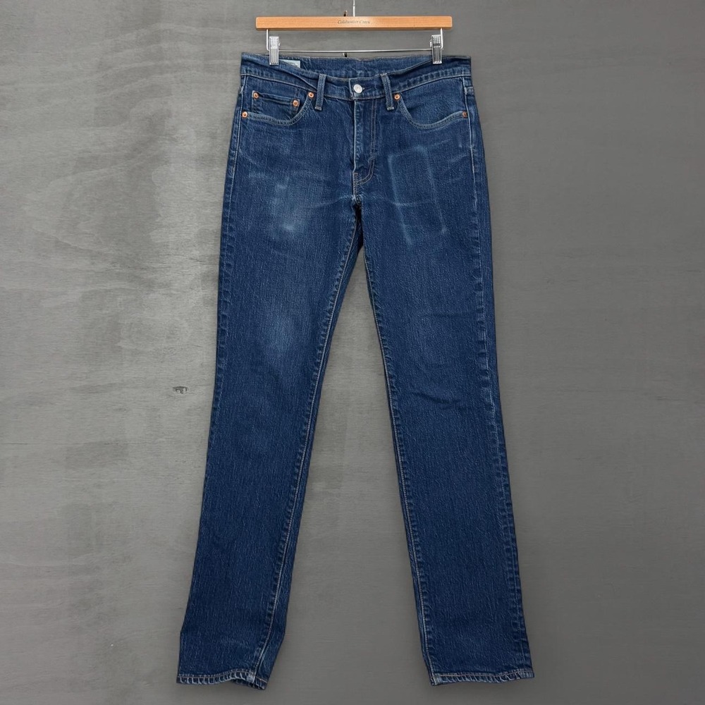 Levi's 541 Athletic Taper Jeans Dark Blue Denim Pants 32 x 36